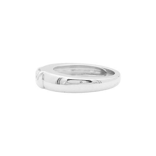 Bague 51 Chaumet Gioia - Bague jonc en or blanc avec diamant 58 Facettes 34584