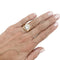 Bague 50 Bague astragale entrelacée bicolore en or 750 avec diamant 2,78 ct 58 Facettes 31786