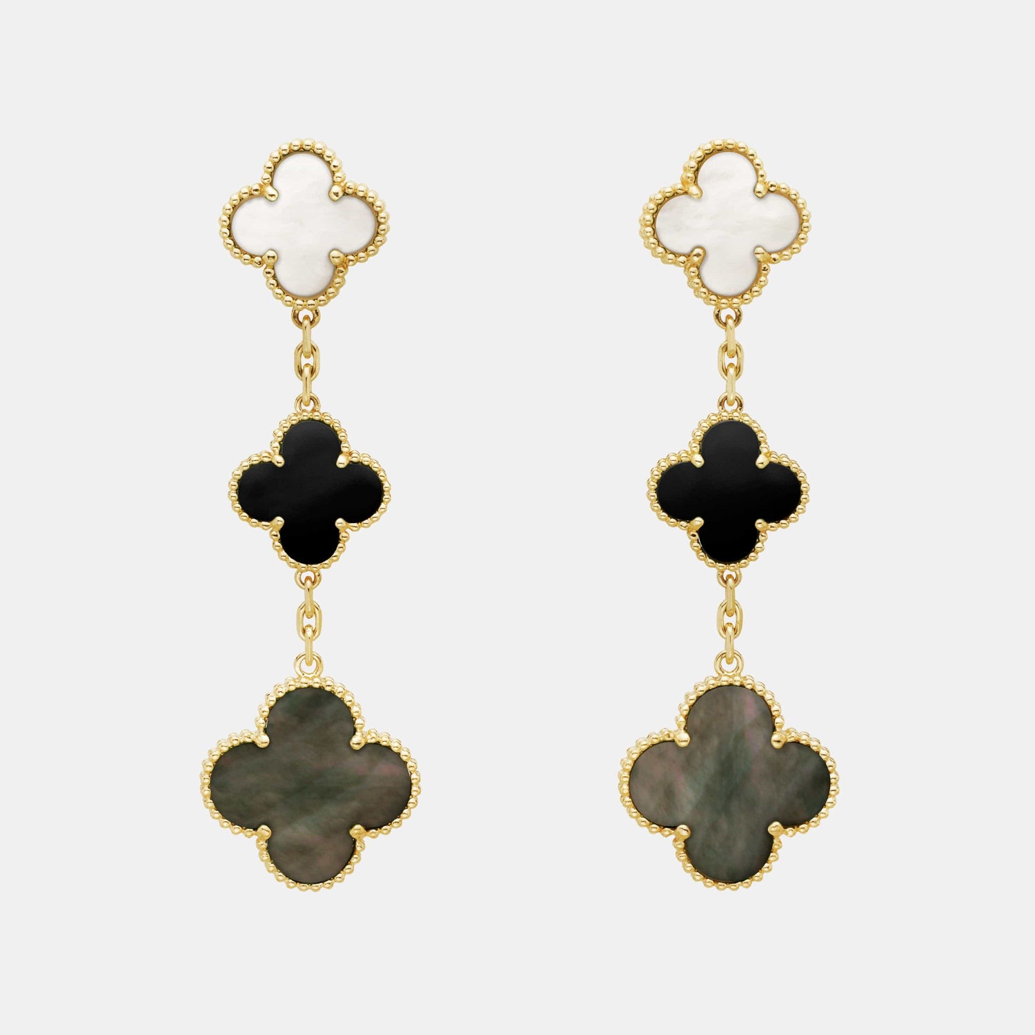 Boucles d'oreilles Magic Alhambra Or jaune Mixte 