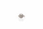 Bague 52.5 Bague ronde en platine avec diamants taille ancienne 58 Facettes 23325 - 24904