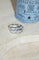 Bague 56 Bague Art Déco en or blanc 18k et platine et diamants 58 Facettes