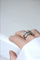Bague 56 Bague Art Déco en or blanc 18k et platine et diamants 58 Facettes
