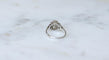 Bague 53.5 Bague Art déco en platine et diamants taillés à l’ancienne 58 Facettes