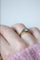 Bague 54 Bague Art Déco escalier en or jaune et blanc et diamant 58 Facettes