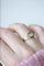 Bague 54 Bague Art Déco escalier en or jaune et blanc et diamant 58 Facettes