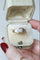 Bague 54 Bague Art Déco escalier en or jaune et blanc et diamant 58 Facettes