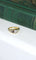 Bague 54 Bague Art Déco escalier en or jaune et blanc et diamant 58 Facettes