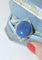 Bague 55 Bague Art Déco marquise en platine et opale noire, diamants 58 Facettes