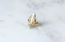 Bague 53 Bague Art Nouveau perle baroque en or jaune et rose et diamants 58 Facettes