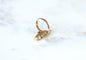 Bague 53 Bague Art Nouveau perle baroque en or jaune et rose et diamants 58 Facettes