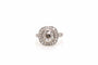 Bague 53 Bague Art déco en platine avec diamants taille ancienne 58 Facettes 23324 / 24784