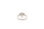 Bague 53 Bague en platine avec diamant navette et diamants baguette 58 Facettes 24035 / 24036