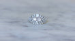 Bague 57 Bague dôme Art déco en platine et diamants 58 Facettes