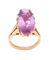 Bague 53 Bague marquise en or jaune 18K et améthyste 58 Facettes BO220253/MARQUISEAMETHYSTE