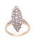 Bague 52 Marquise Festive - Bague marquise en or rose 18K et diamants 58 Facettes BO200121/FESTIVEMARQUISE