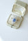 Bague 58 Bague marquise Art Déco en platine, saphir de Ceylan et diamants 58 Facettes