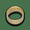 Bague 54,5 Niessing Fontana - Bague en or jaune 18k et 3 diamants 58 Facettes FB11219