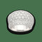 Bague 52-53 Bague pavée de diamants en or gris 18k, 3,00 ct G-VS, taille 53-54 58 Facettes FB10994