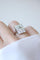 Bague 50 Bague Art déco rectangulaire en platine et diamants 3,50 cts 58 Facettes