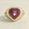 Bague 53 Bague Repossi Coeur Or Jaune Tourmaline et Diamants 58 Facettes 61G00076
