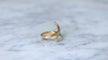 Bague 54 Bague serpent en or jaune 18k et diamants taille Superman et trapèze 58 Facettes