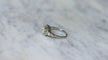 Bague 56 Bague solitaire Art Déco en or blanc 18kt et diamant 0,90 ct 58 Facettes