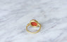 Bague 50 Bague camée corail style antique en or jaune 18k 58 Facettes