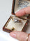 Bague 53 Bague Toi et Moi en or rose 18kt et platine, diamants 58 Facettes
