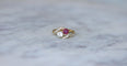 Bague 50.5 Bague Toi et Moi Belle Époque en or jaune 18k et diamants 58 Facettes