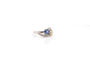 Bague 52 Bague toi et moi en or blanc 18k saphir et diamants 58 Facettes DV 23927