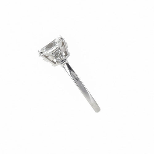 Bague 50 Bulgari - Bague solitaire diamant ovale 1,51 ct en or blanc 58 Facettes 2.18450