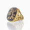 Bague 55 POMELLATO - Bague Victoria en or rose, jais et cristal de roche 58 Facettes 2.18493