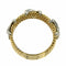 Bague 56 Bague motif corde en or jaune 18 carats et diamants 58 Facettes