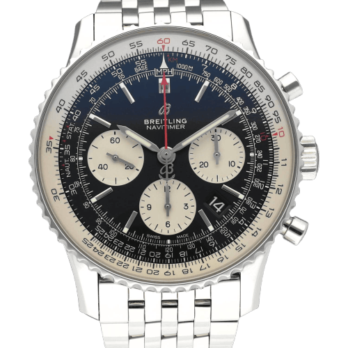 Montre Breitling Navitimer 01 AB0121 - Montre automatique 43 mm acier, boîte et papiers (2018) 58 Facettes BTL/NVT/037