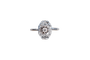 Bague 50 Bague Art Déco - Bague en or blanc 18 carats et diamant 58 Facettes 3766