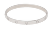 Bracelet Cartier Love - Bracelet grand modèle en or blanc 18 ct 58 Facettes 33259
