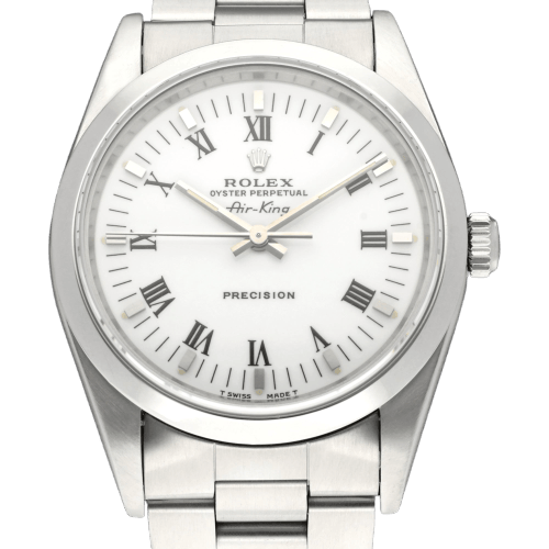 Montre Rolex Air-King Precision 14000 - Montre automatique en acier (1994) 58 Facettes ROL/AIK/149