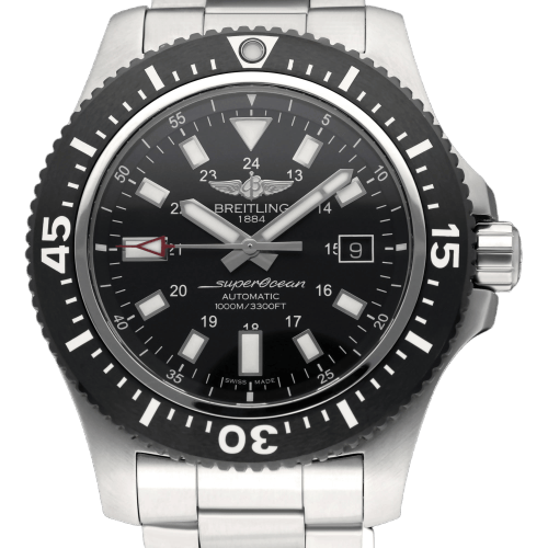 Montre Breitling Superocean 44 - Montre automatique acier réf. Y17393 (2018) 58 Facettes BTL/SOC/109