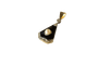 Pendentif Pendentif poire en or jaune 18k, platine, onyx, perle et diamants 58 Facettes 3761