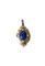 Pendentif Pendentif médaillon scarabée en or rose 18k et argent, lapis-lazuli, perles, diamants 58 Facettes