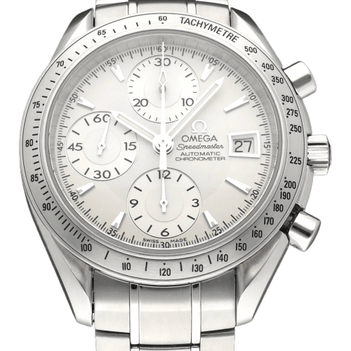 Montre Omega Speedmaster Date - Montre automatique 40 mm en acier, réf. 3211.30 58 Facettes OMG/SPE/473