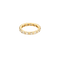 Bague 52 Alliance américaine tour complet en or jaune 18 carats et diamants ovales 58 Facettes 1