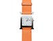 Montre Hermès - Montre Heure H femme en acier à quartz 58 Facettes