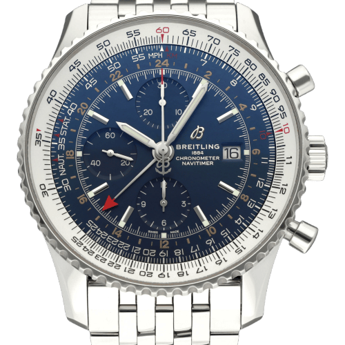 Montre Breitling Navitimer World - Montre automatique en acier 46 mm (A24322) 58 Facettes BTL/NVT/083