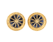 Boucles d'oreilles Lalaounis - Boucles d'oreilles en or jaune 18k et sodalite 58 Facettes 1