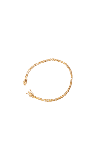 Bracelet Orangy - Bracelet tennis en or jaune 18k et diamants naturels 58 Facettes
