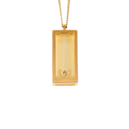 Collier Pascal Morabito Le Morabito - Collier en or jaune 18 carats et diamant 58 Facettes 1