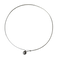 Collier Fabrice - Collier rigide en argent 800 (années 1965-1970) 58 Facettes