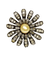 Broche 53 Bague marguerite modulable broche en or rose et diamants, perle de culture gold 58 Facettes A9885 F1987