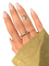 Bague 51 Anneau - Bague 7 diamants en or jaune 18 carats 58 Facettes 1